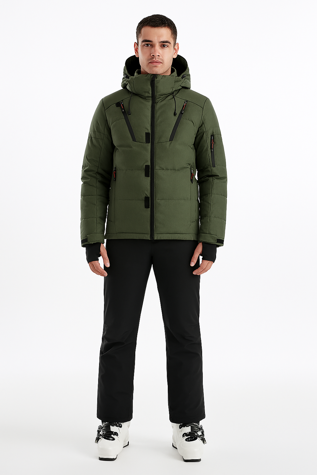 Herren Skianzug Thermo Winddicht Atmungsaktiv Sportlich 0