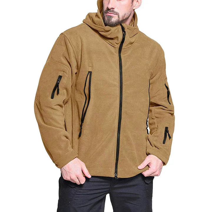 Veste softshell homme manches longues matériau fonctionnalité