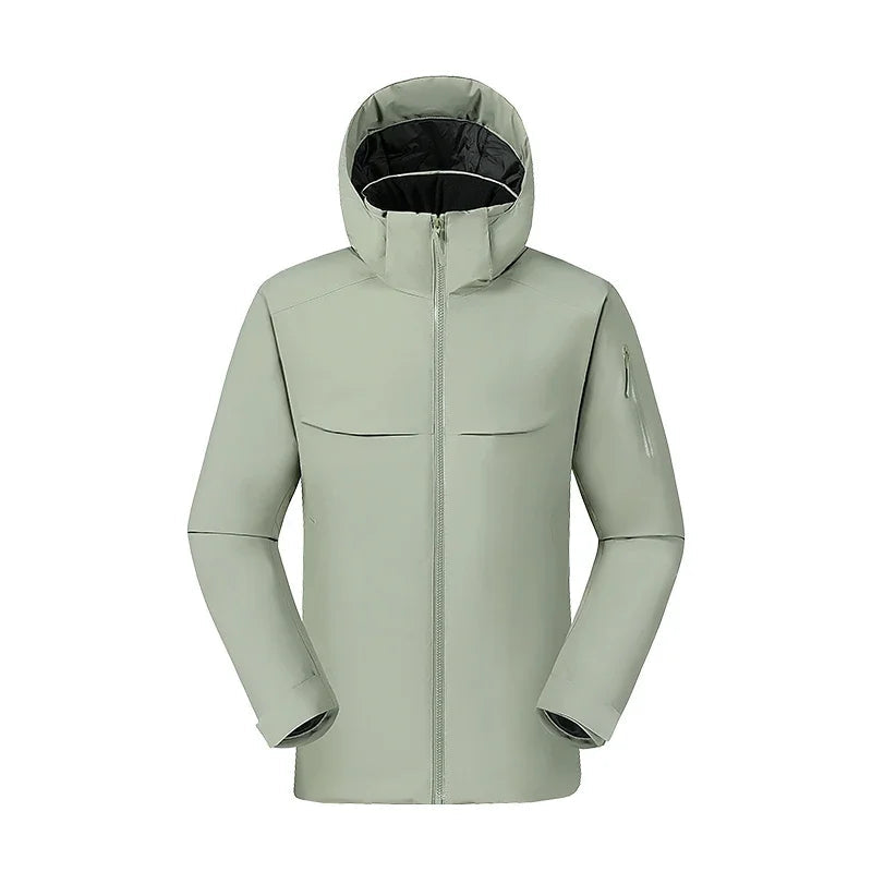 Herren Softshell Jacke Mit Kapuze Lässig Und Funktional
