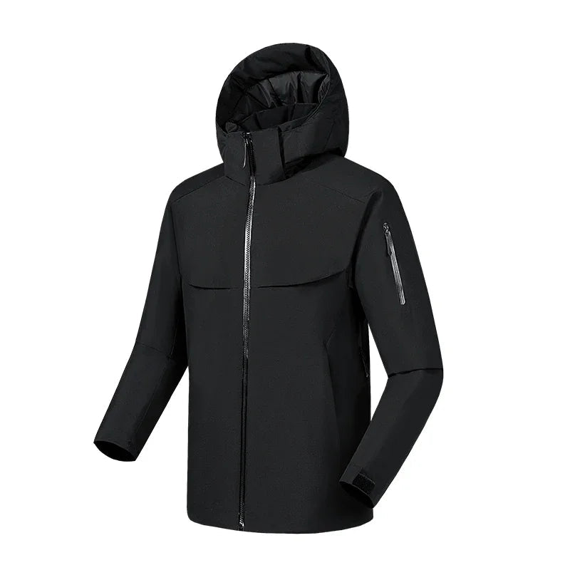 Herren Softshell Jacke Mit Kapuze Lässig Und Funktional