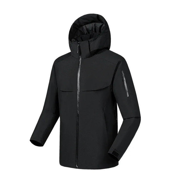 Herren Softshell Jacke Mit Kapuze Lässig Und Funktional