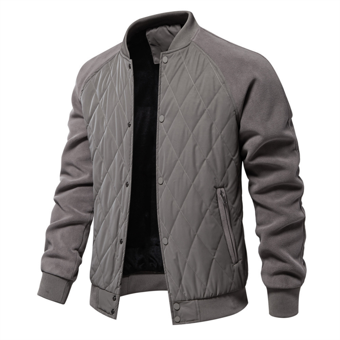 Herren Steppjacke Warm Modern Sportlich 3