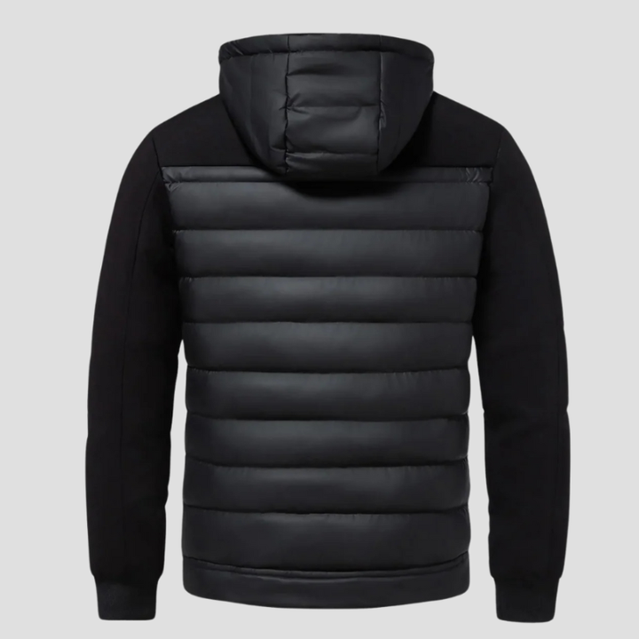 Herren Steppjacke mit Kapuze Sportlich 3