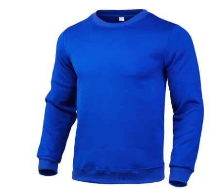 Herren Sweatshirt Baumwolle Lässig Crewneck Langarm