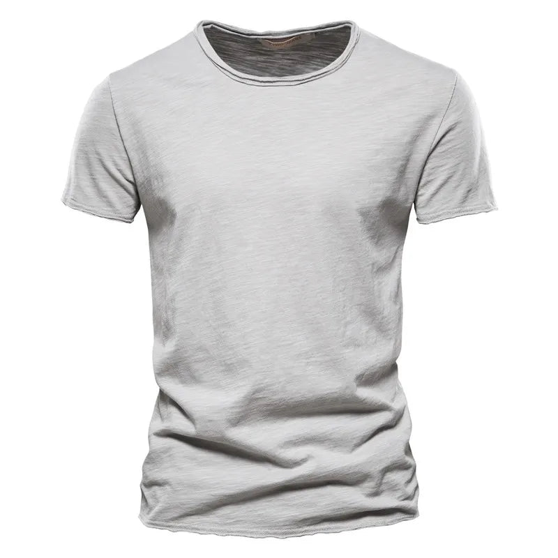 Herren T-Shirt Baumwolle Lässig Casual Style