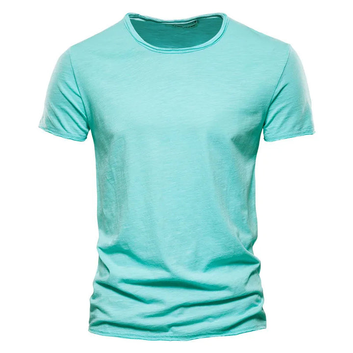Herren T-Shirt Baumwolle Lässig Casual Style