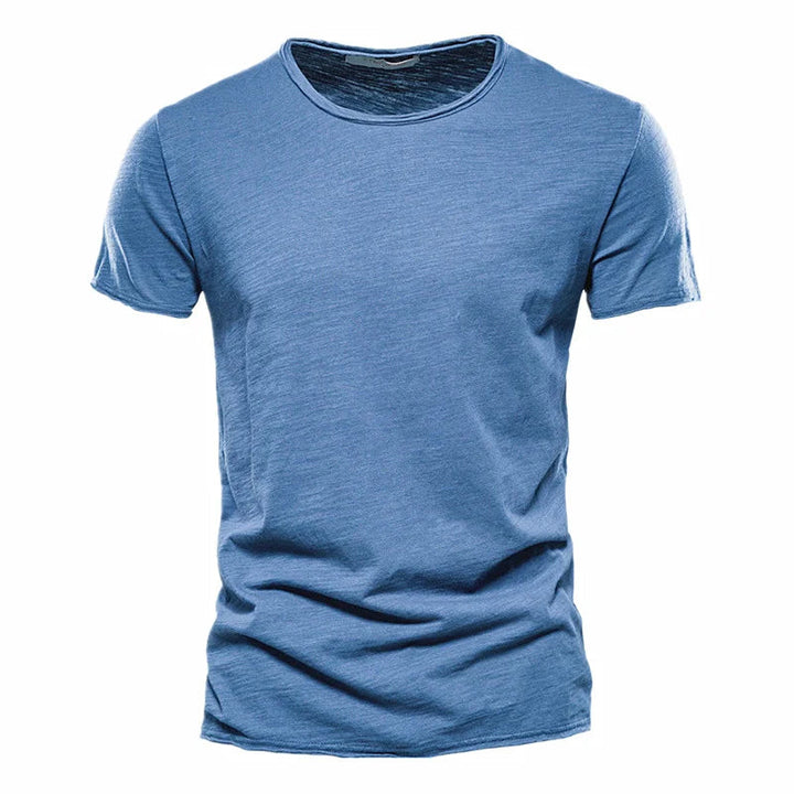 Herren T-Shirt Baumwolle Lässig Casual Style