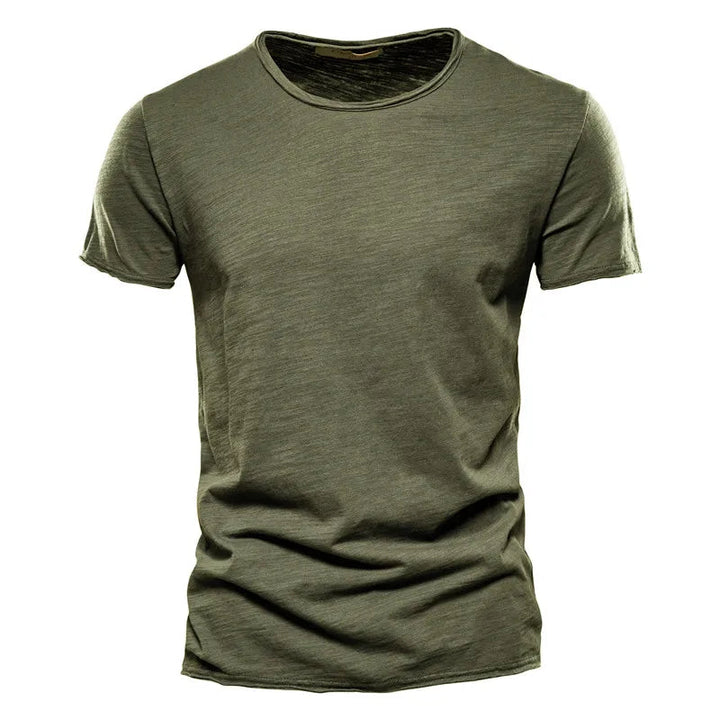 Herren T-Shirt Baumwolle Lässig Casual Style