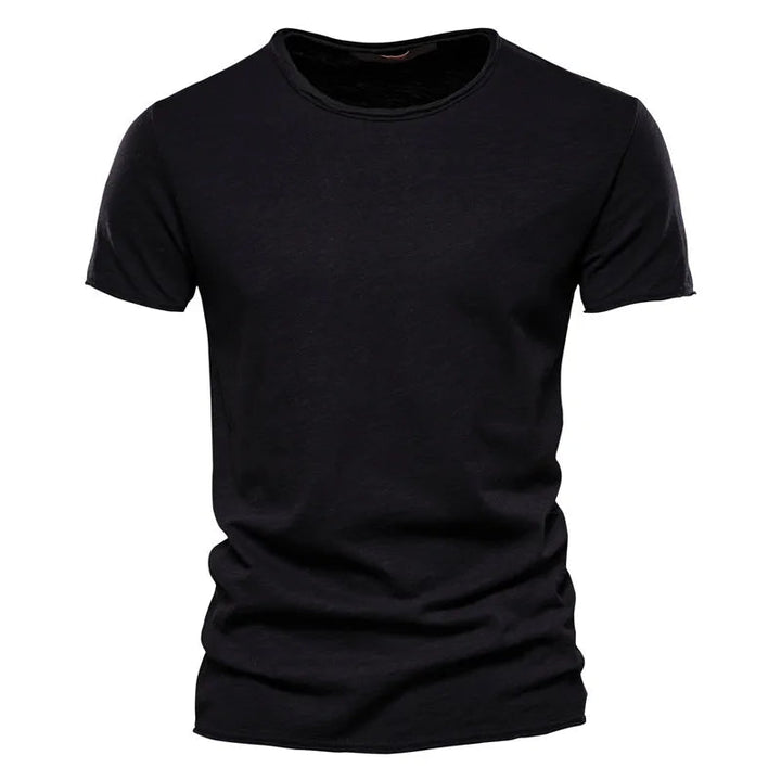 Herren T-Shirt Baumwolle Lässig Casual Style