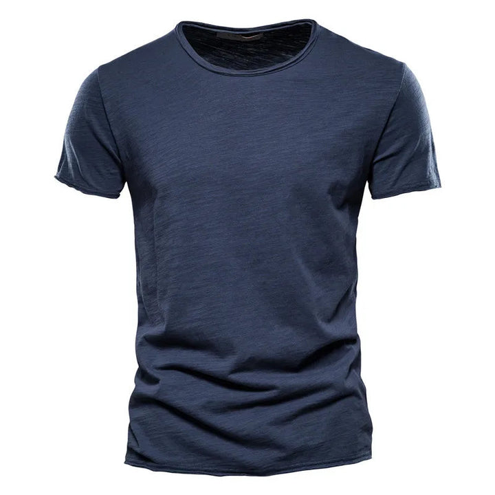 Herren T-Shirt Baumwolle Lässig Casual Style