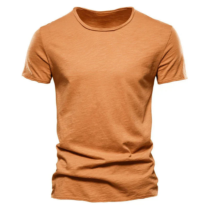Herren T-Shirt Baumwolle Lässig Casual Style