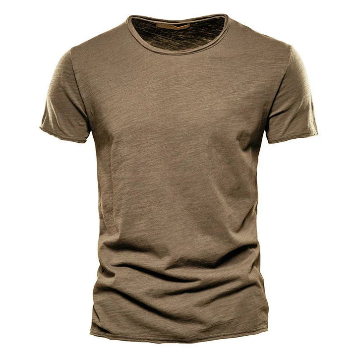 Herren T-Shirt Baumwolle Lässig Casual Style