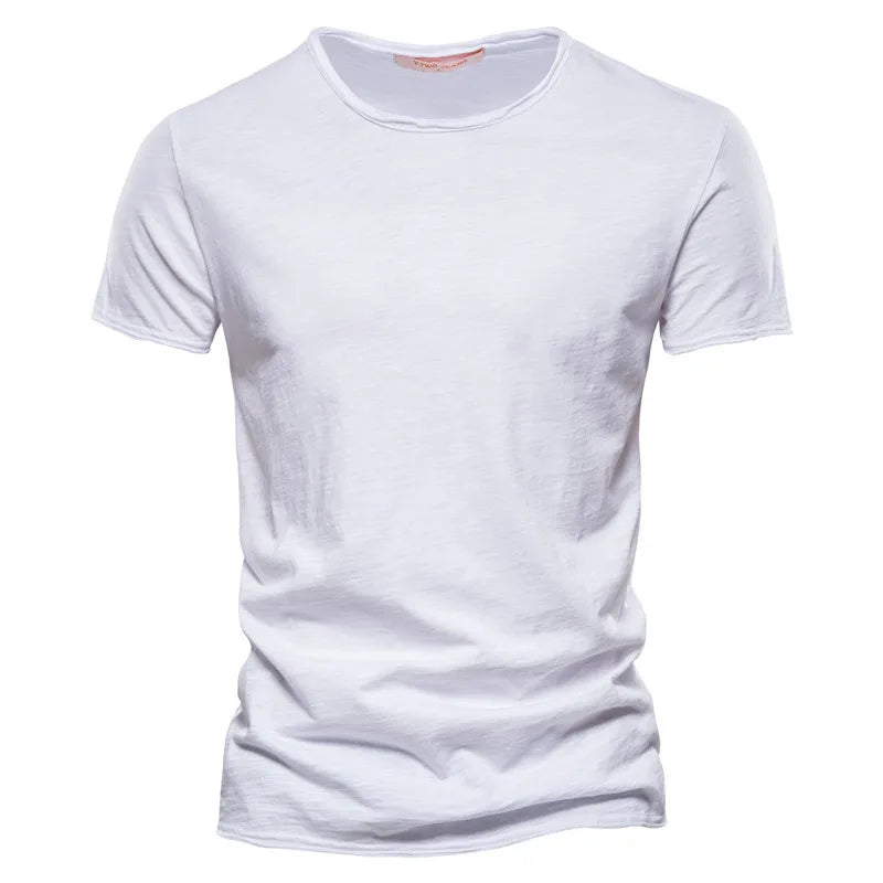 Herren T-Shirt Baumwolle Lässig Casual Style