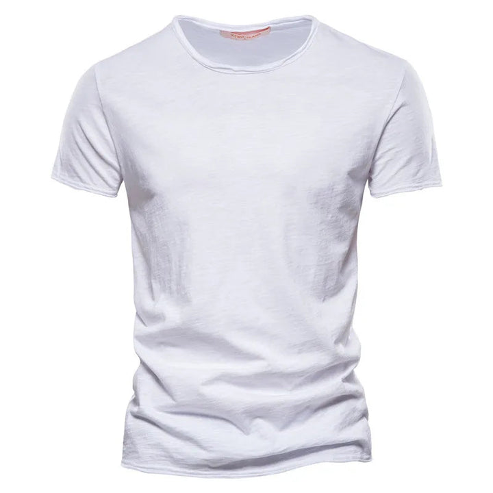 Herren T-Shirt Baumwolle Lässig Casual Style