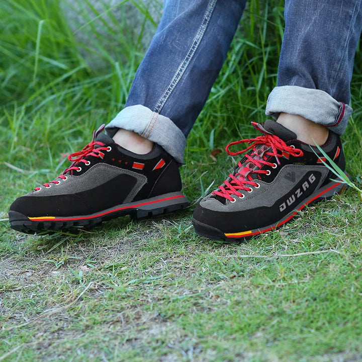 Herren Wanderschuhe Leder Sportlich Für Outdoor-Aktivitäten
