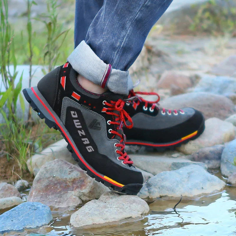 Herren Wanderschuhe Leder Sportlich Für Outdoor-Aktivitäten