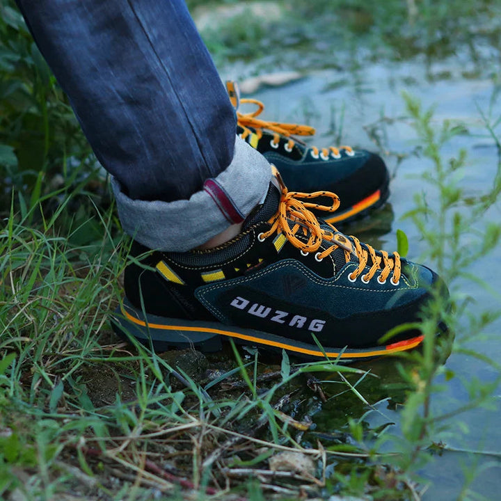 Herren Wanderschuhe Leder Sportlich Für Outdoor-Aktivitäten