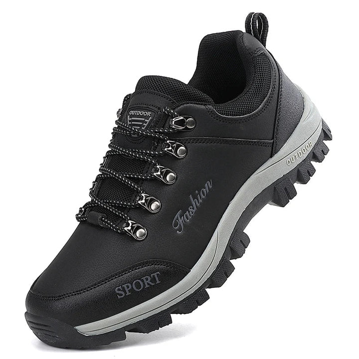 Chaussures de randonnée homme cuir trekking extérieur confort