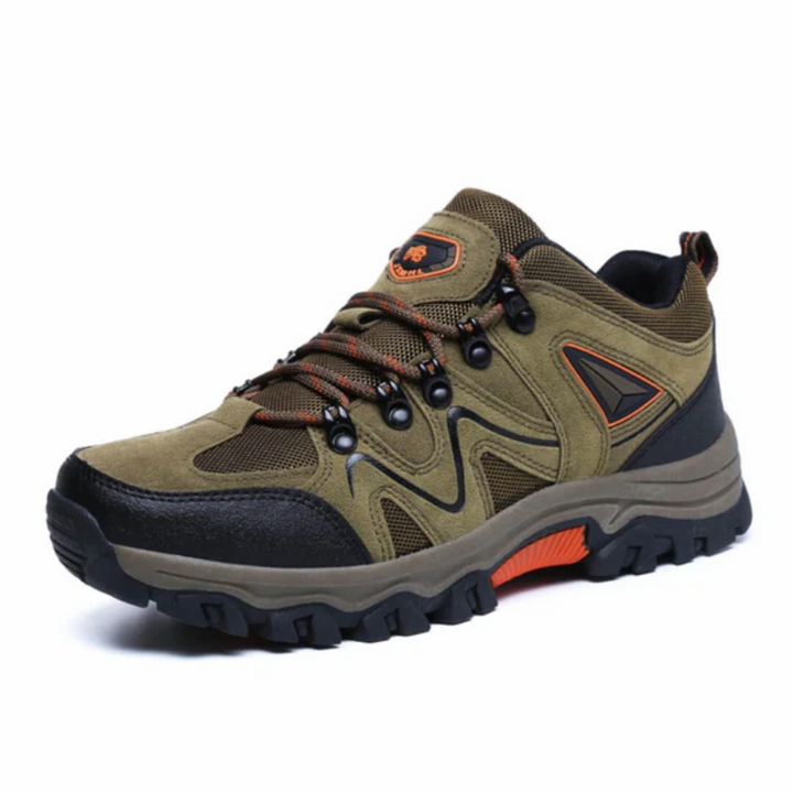 Chaussures de randonnée pour hommes Chaussures de trekking robustes de plein air Respirantes à lacets