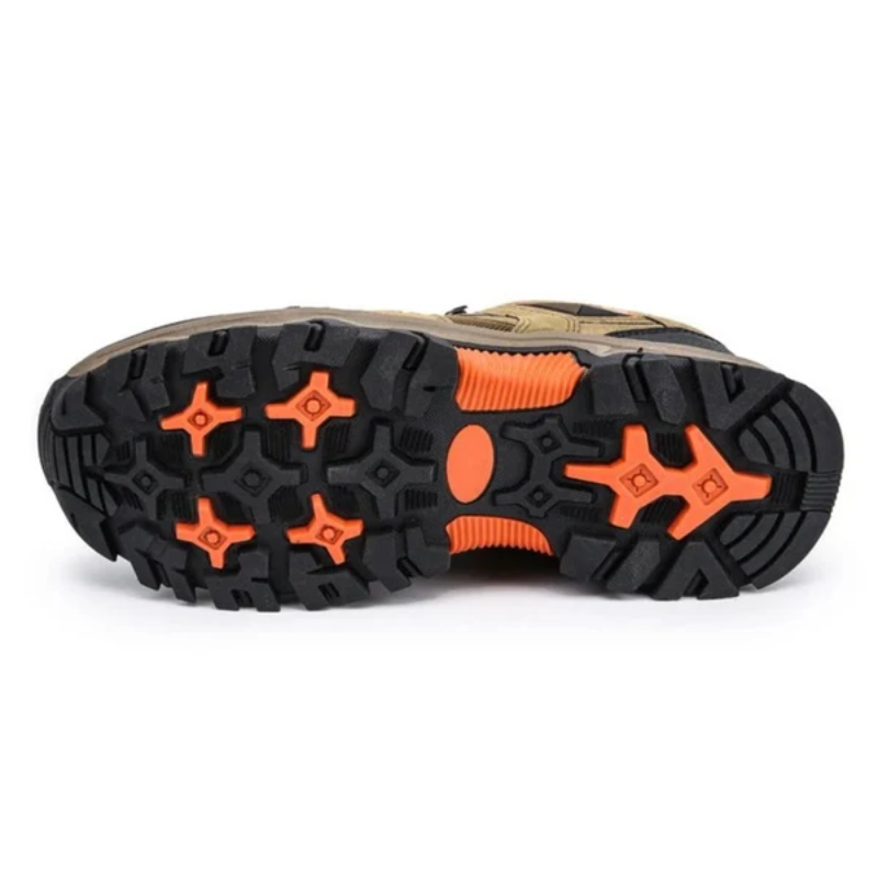 Chaussures de randonnée pour hommes Chaussures de trekking robustes de plein air Respirantes à lacets