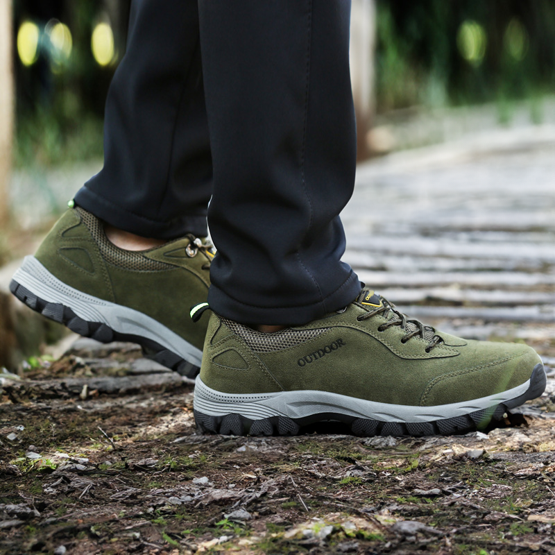 Herren Wanderschuhe Schnürsystem Robustes Design