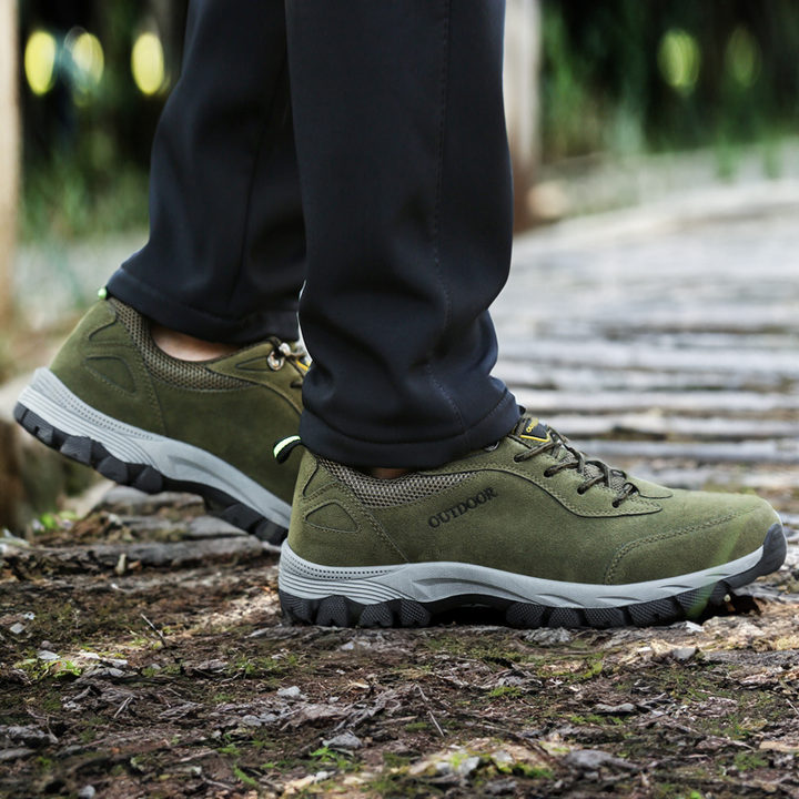 Herren Wanderschuhe Schnürsystem Robustes Design
