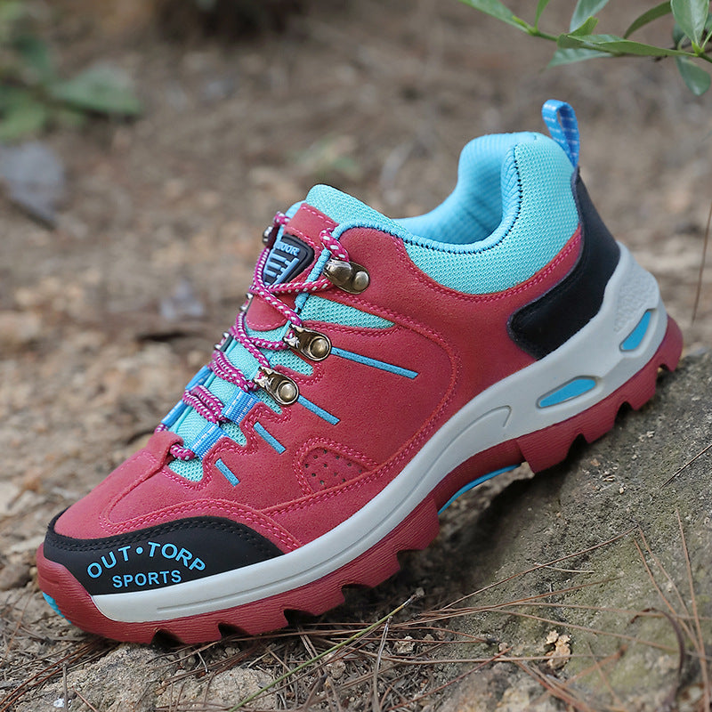 Herren Wanderschuhe Sportlich Funktional mit Rutschfester Sohle für Trekking und Outdoor Abenteuer