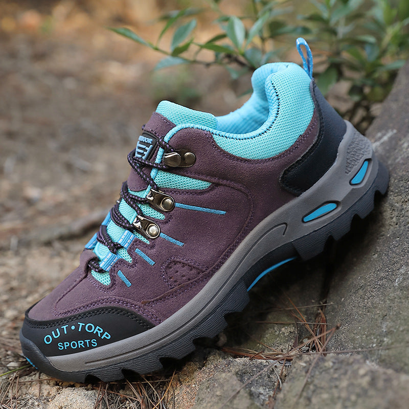 Herren Wanderschuhe Sportlich Funktional mit Rutschfester Sohle für Trekking und Outdoor Abenteuer