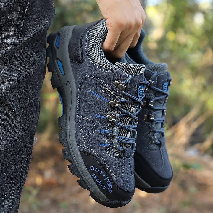 Herren Wanderschuhe Sportlich Funktional mit Rutschfester Sohle für Trekking und Outdoor Abenteuer