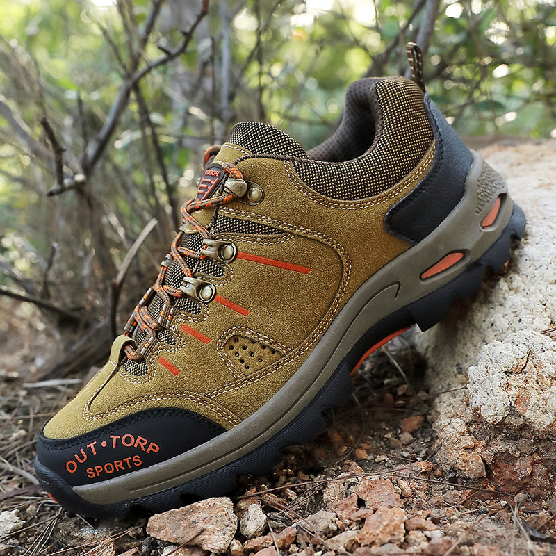 Herren Wanderschuhe Sportlich Funktional mit Rutschfester Sohle für Trekking und Outdoor Abenteuer