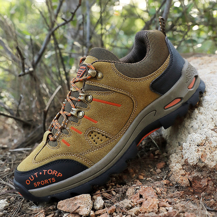 Herren Wanderschuhe Sportlich Funktional mit Rutschfester Sohle für Trekking und Outdoor Abenteuer
