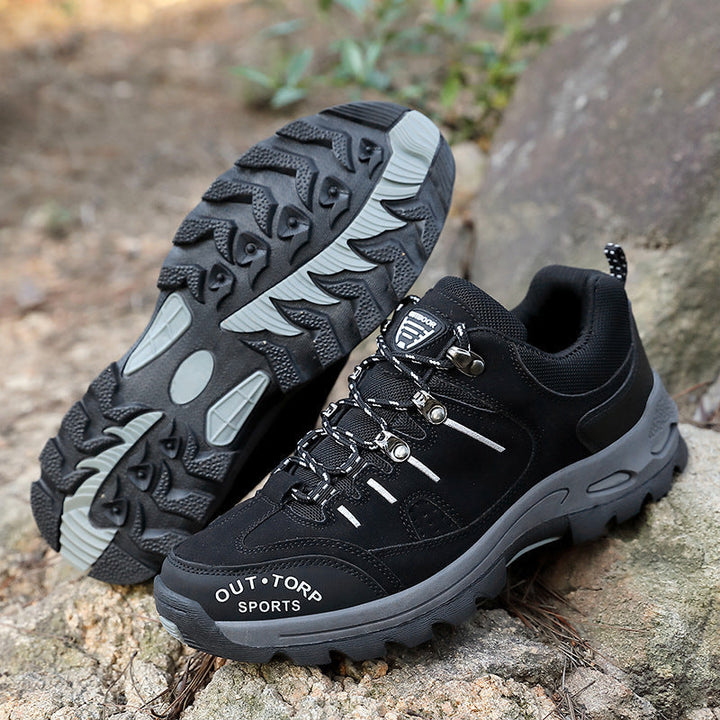 Herren Wanderschuhe Sportlich Funktional mit Rutschfester Sohle für Trekking und Outdoor Abenteuer