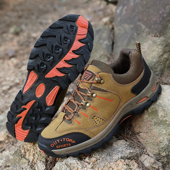 Herren Wanderschuhe Sportlich Funktional mit Rutschfester Sohle für Trekking und Outdoor Abenteuer