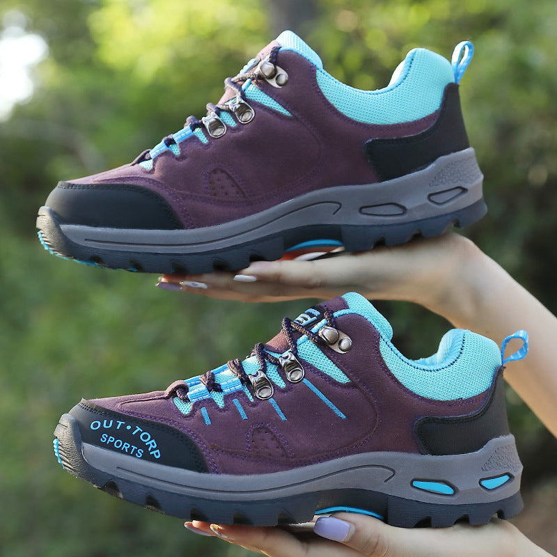 Herren Wanderschuhe Sportlich Funktional mit Rutschfester Sohle für Trekking und Outdoor Abenteuer