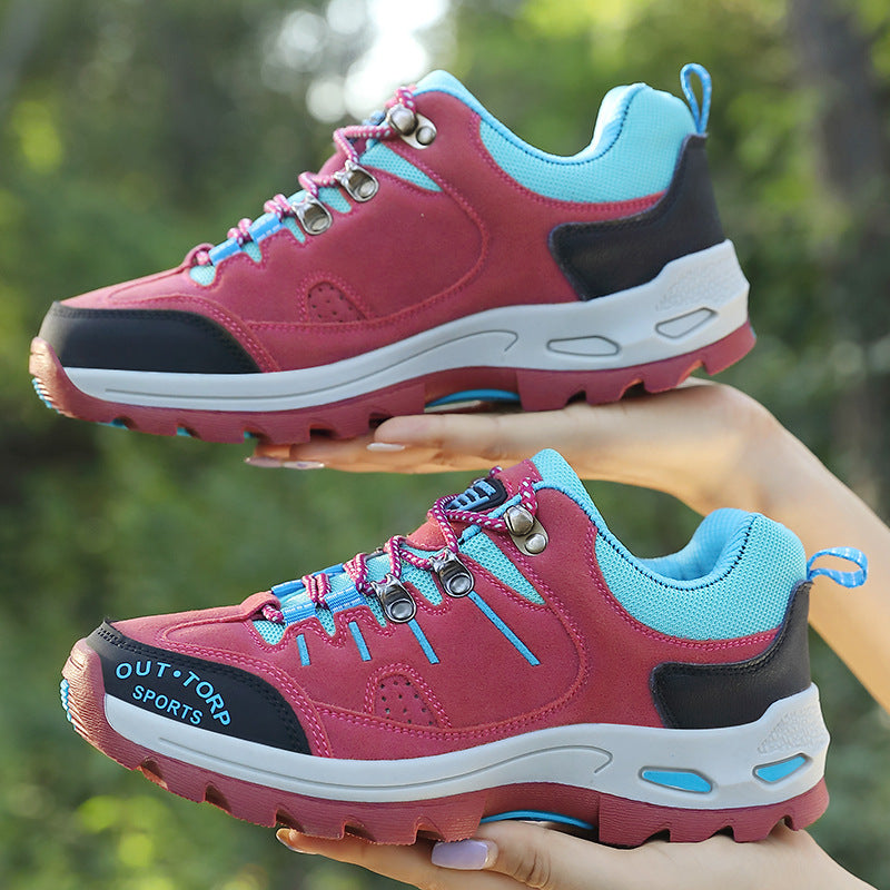 Herren Wanderschuhe Sportlich Funktional mit Rutschfester Sohle für Trekking und Outdoor Abenteuer