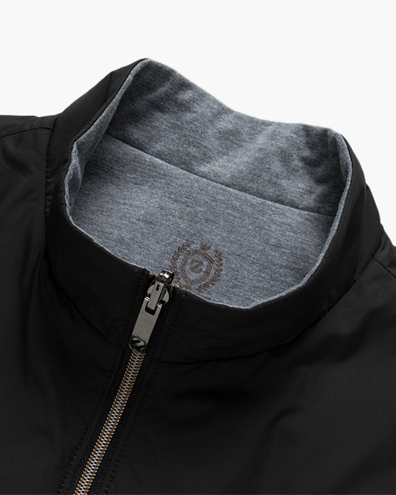 Herren Weste Leichte Sportliche Bodywarmer mit Weichem Innenfutter und Reißverschlusstaschen