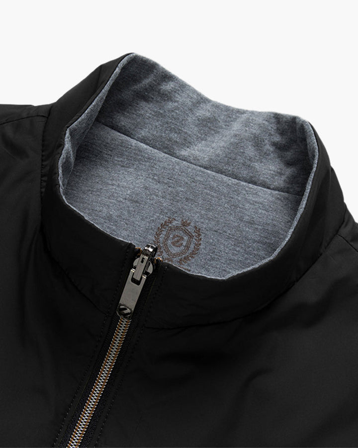 Herren Weste Leichte Sportliche Bodywarmer mit Weichem Innenfutter und Reißverschlusstaschen