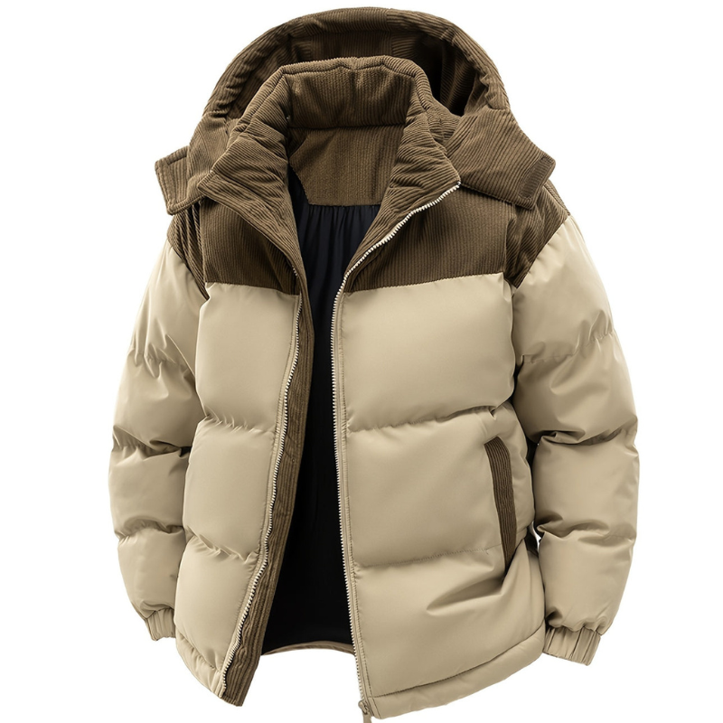 Herren Winterjacke Gefüttert Outdoor 1