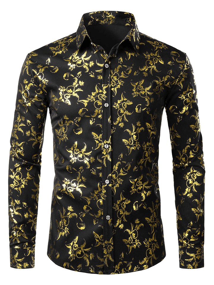 Chemise homme manches longues - Style décontracté élégant
