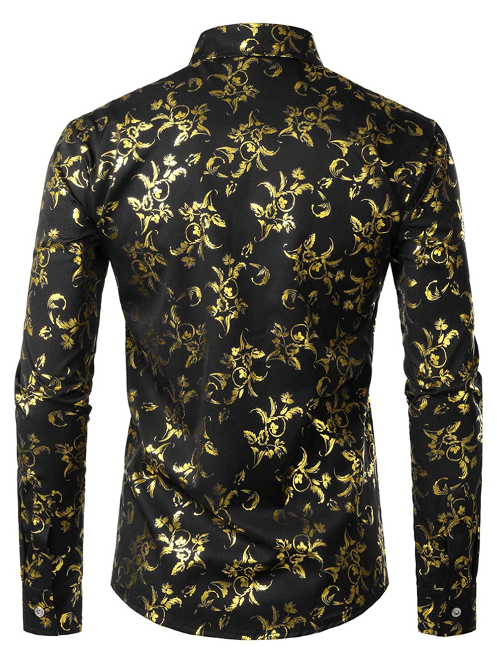 Chemise homme manches longues - Style décontracté élégant