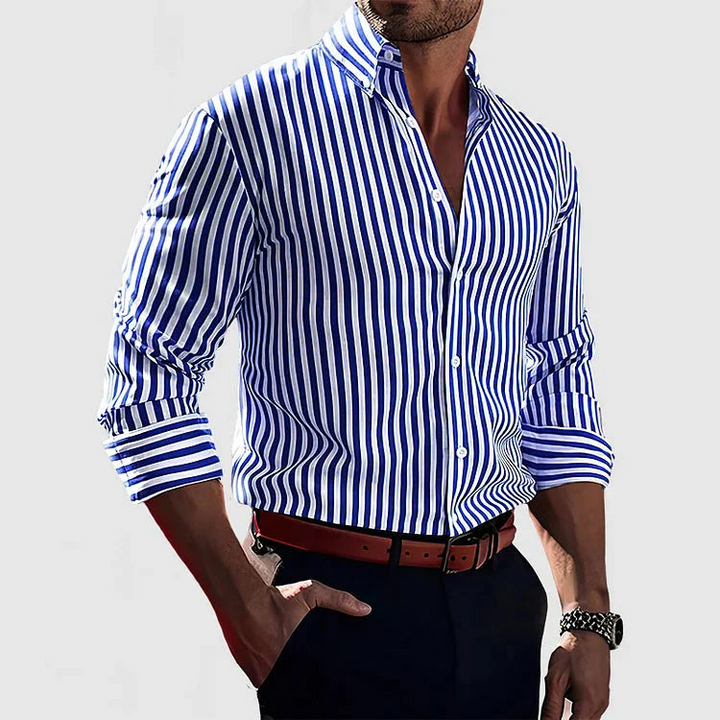 Chemise homme manches longues – Chemise homme élégante au design tendance