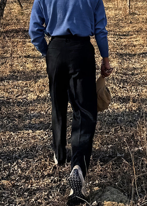 Herrenhose Hohe Taille 4