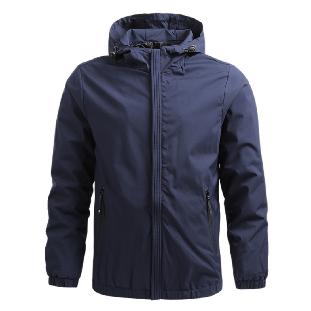 Herrenjacke Atmungsaktiv Sportlich Mit Kapuze
