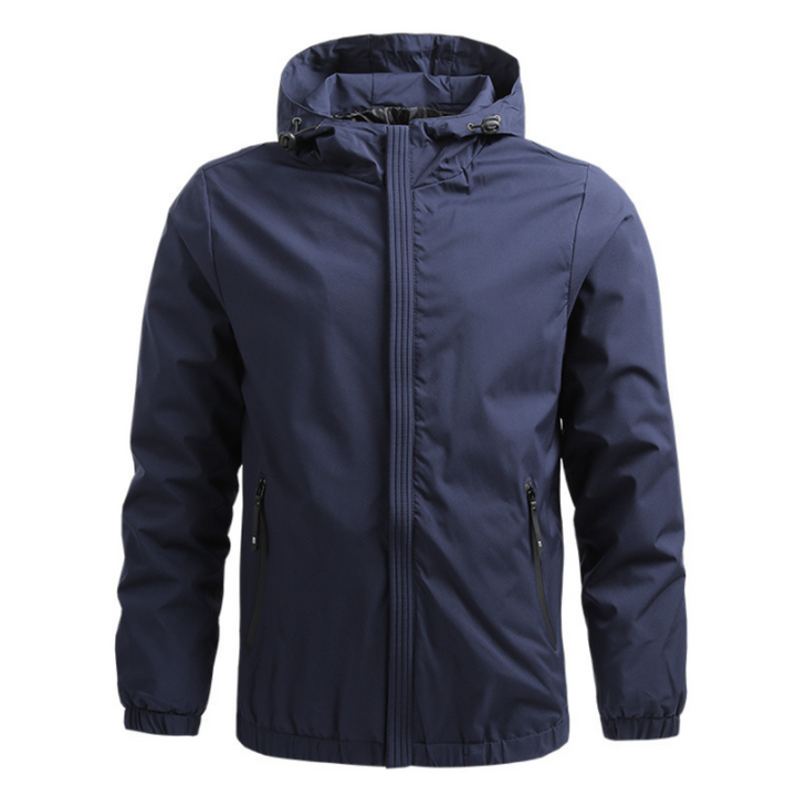 Herrenjacke Atmungsaktiv Sportlich Mit Kapuze