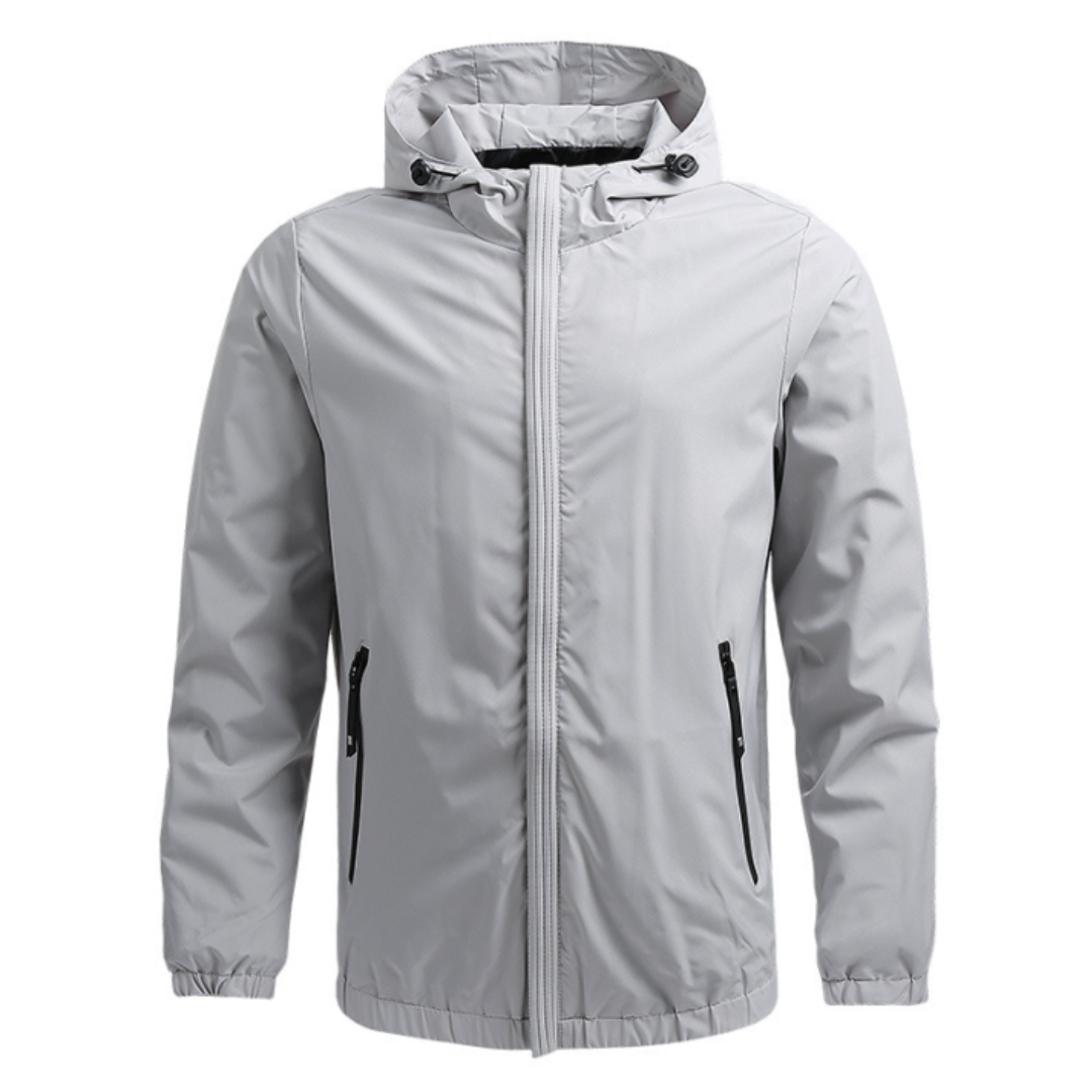 Herrenjacke Atmungsaktiv Sportlich Mit Kapuze