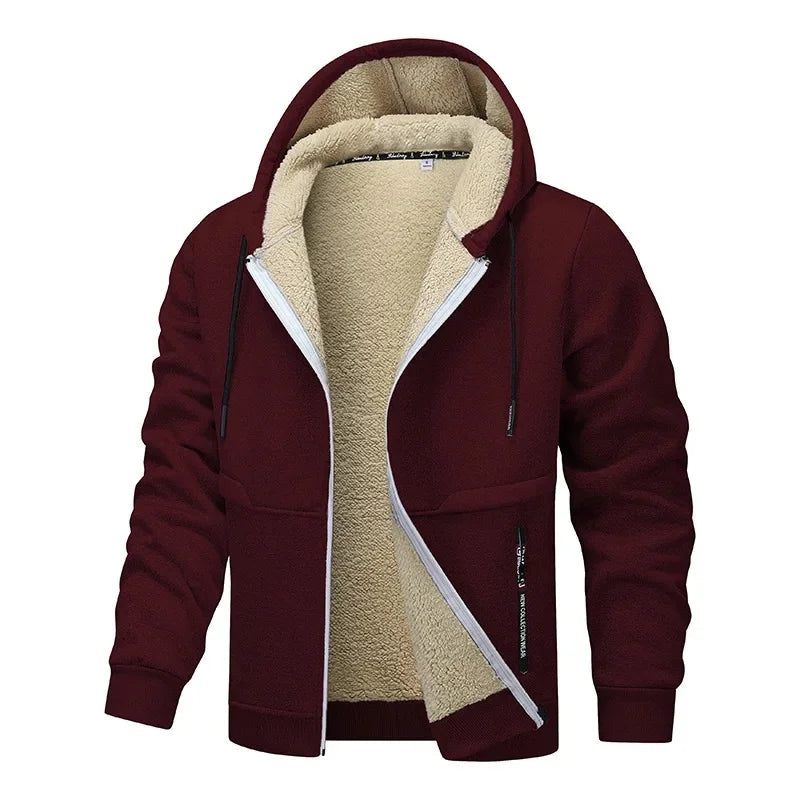 Veste homme polaire coupe décontractée