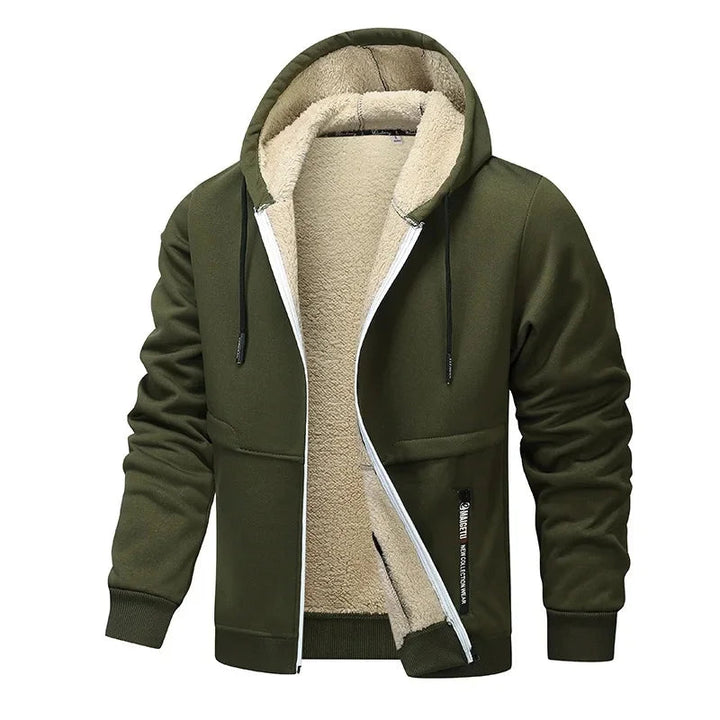 Veste homme polaire coupe décontractée