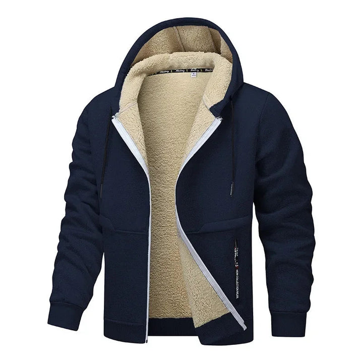 Veste homme polaire coupe décontractée