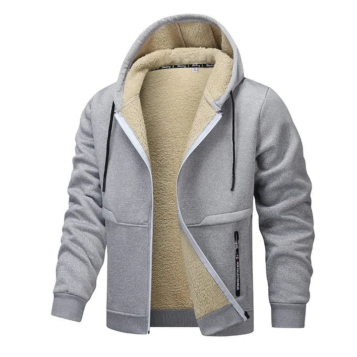 Veste homme polaire coupe décontractée