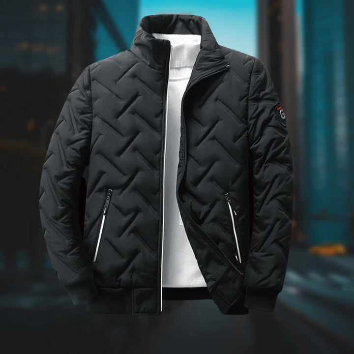 Veste matelassée homme chaude classique avec poches pratiques